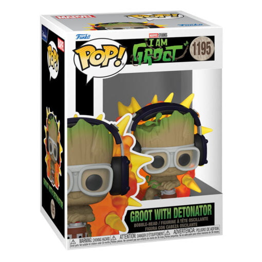 Funko POP! Marvel: I Am Groot - Groot with Detonator - Image 2