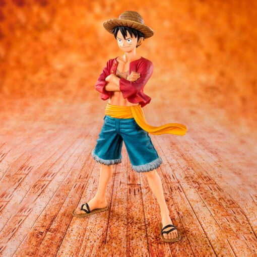 One Piece Monkey D. Luffy Straw Hat Αγαλματίδιο  (14 cm) - Image 2