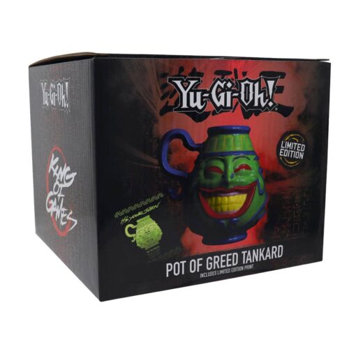 Κούπα Yu-Gi-Oh! Tankard Pot of Greed Limited Edition - Image 5