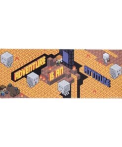 Minecraft: Light Up gaming desk mat