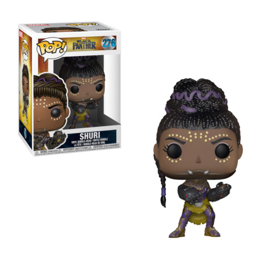 Funko Marvel Box: Black Panther- Shuri POP! with T-Shirt - Image 3