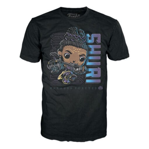 Funko Marvel Box: Black Panther- Shuri POP! with T-Shirt - Image 4