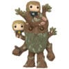 Treebeard with Merry & Pippin