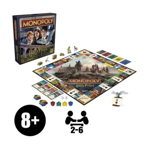 Επιτραπέζιο Παιχνίδι Monopoly Harry Potter- A Magical Adventure at Hogwarts (Ελληνική Γλώσσα) - Image 6